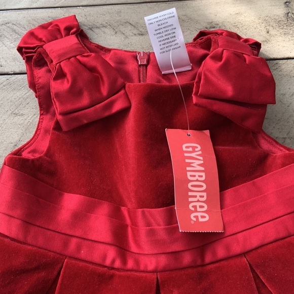 Gymboree Red Christmas Dress - Picture 2 of 9